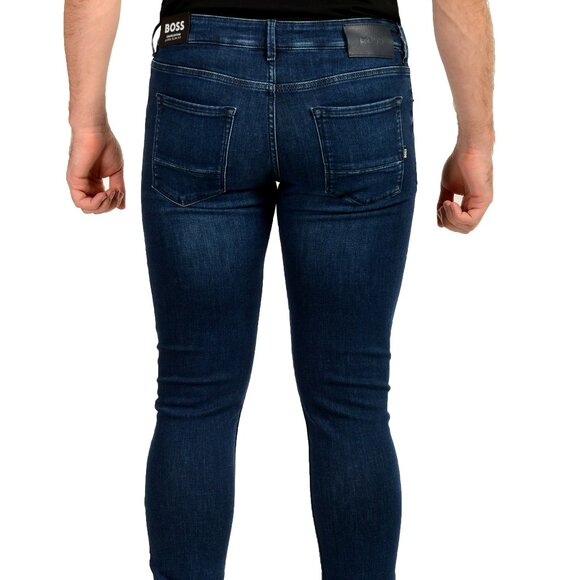 Hugo Boss Men's "Charleston4" Extra Slim Fit Stretch Jeans US 30/34 IT 30/34 - Picture 3 of 6